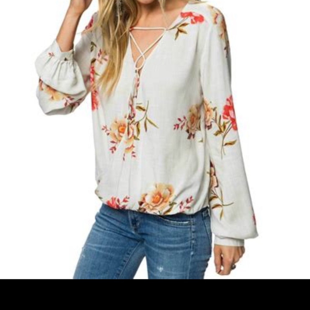 Floral O’Neill Blouse